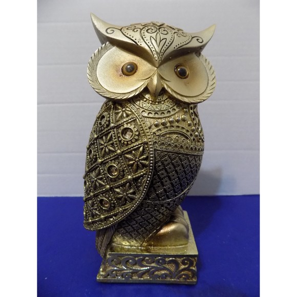 NEW Owl Figurine Satue Sculpture Home Decor - Picture 2 of 5